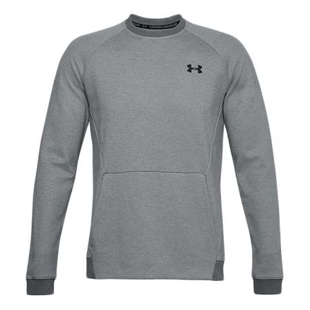 Under Armour Unisex Doubleknit Round-neck Sweatshirt Gray 1359148-012