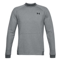 Under Armour Unisex Doubleknit Round-neck Sweatshirt Gray 1359148-012