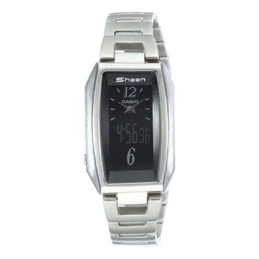 CASIO SHEEN Waterproof Stainless Steel Strap Black Digital SHN-6000D-1ADR