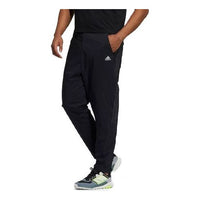 Men's adidas Logo Printing Side Stripe Sports Pants/Trousers/Joggers Black H52733