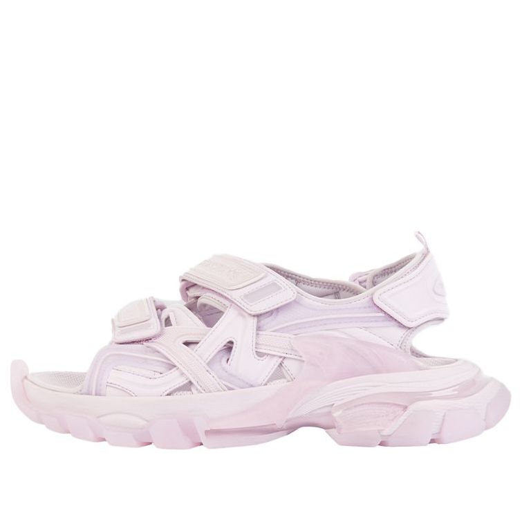 (WMNS) Balenciaga Track Clear Sole Sandals Pink 655948W2CC25000
