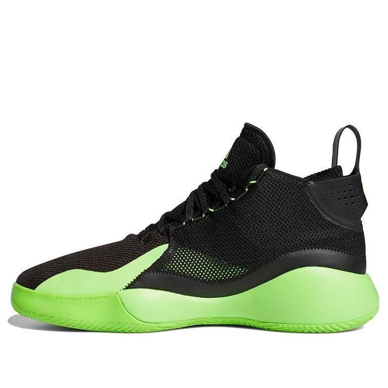 adidas D Rose 773 2020 'Black Team Solar Green' FZ1268