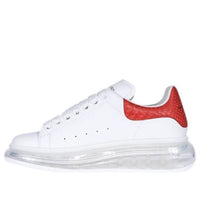 (WMNS) Alexander McQueen Oversized Sneaker in Optic 'White Lust Red' 650796WHZ4V9676