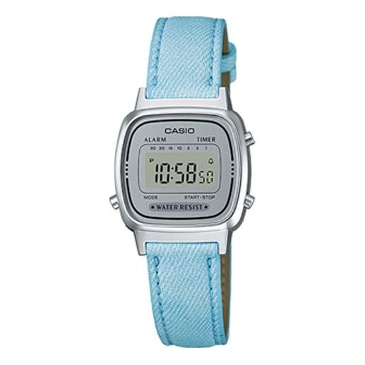 CASIO STANDARD Series Vintage Fashion Blue Digital LA670WL-2A