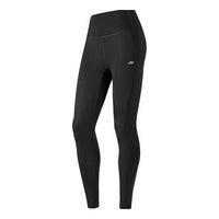 (WMNS) Skechers Logo Printed Training Leggings 'Black' P223W090-0018