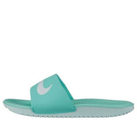 (GS) Nike Kawa Slide White Blue Slippers 'White Blue' 819352-302