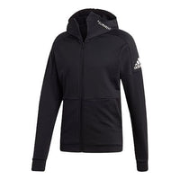 adidas Id Climaheat Logo Printing Reflective Sports Hooded Jacket Black DX9287
