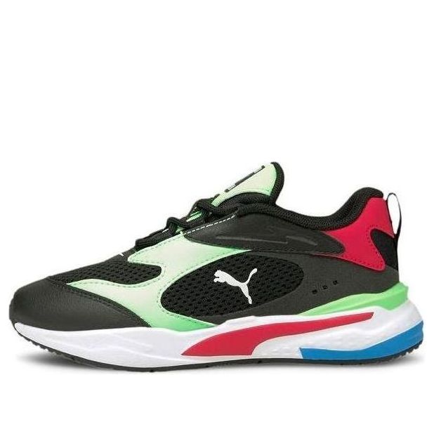 (PS) PUMA RS-Fast 'Black Elektro Green' 375698-01