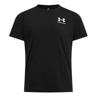 Under Armour HeatGear Fitted T-Shirt 'Black White' 6000939-001