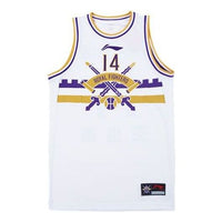 Li-Ning x CBA Royal Fighters Jersey 'White Purple' AAYQ461-1