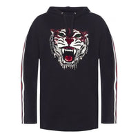 (WMNS) Gucci Sequin Tiger Hooded Sweatshirt 'Black' 502152-X9P60-1082