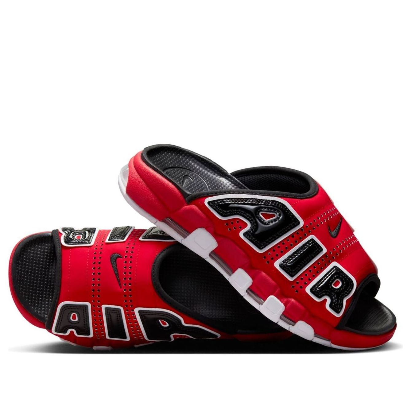 Nike Air More Uptempo Slide 'Bulls' FJ6035-600