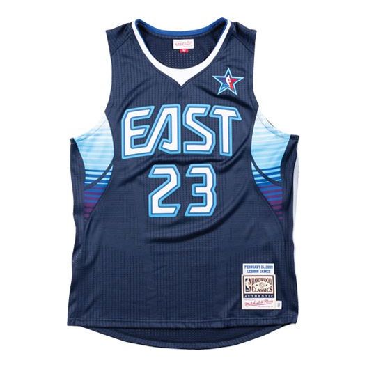 Mitchell & Ness NBA Lebron James All-Star GAME 2009 Authentic Jersey AJY4EL18003-ASENAVYLJA09
