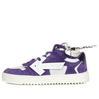 Off-White Floating Arrow Leisure Shoes White/Purple OMIA151R21LEA0013701