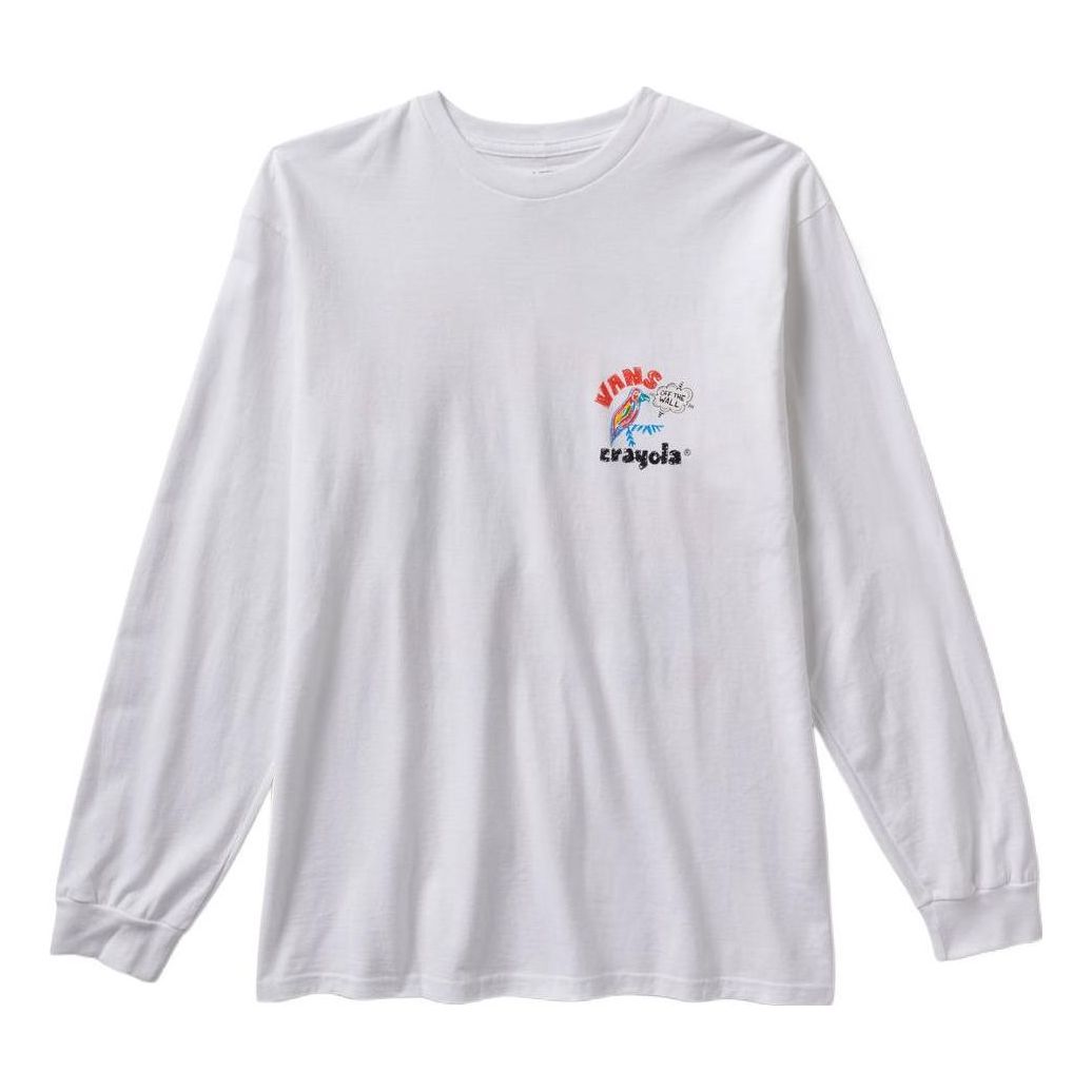 Vans x Crayola Mail Doodle T-Shirt 'White' VN0A7SOEYTZ