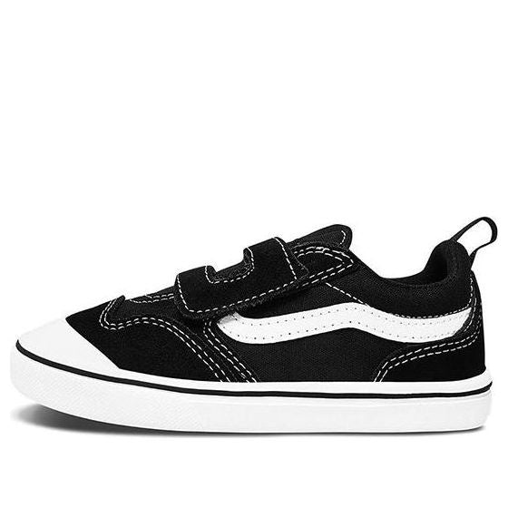 Vans Toddler ComfyCush New Skool V Shoes (1-4 years) 'Black White' VN0A4TZH6BT