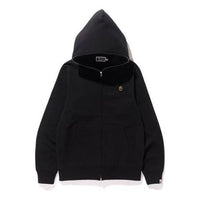 Men's BAPE Ape Head Zipper Black 1F30-115-020