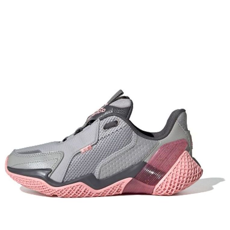 (GS) adidas 4UTURE RNR J Grey/Pink FV2784