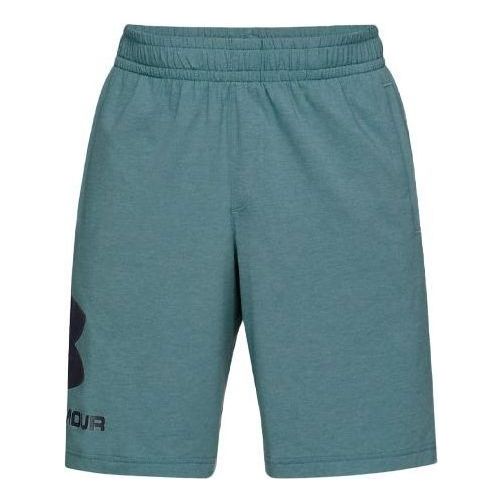 Under Armour Sportstyle Cotton Graphic Shorts 'Blue' 1329300-417