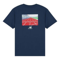 New Balance x ANB Sport T-Shirt Asia Sizing 'Blue' AMT22375-BGV