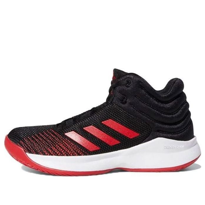 (PS) adidas Pro Spark 2018 K Wide 'Black Scarlet' BB9146