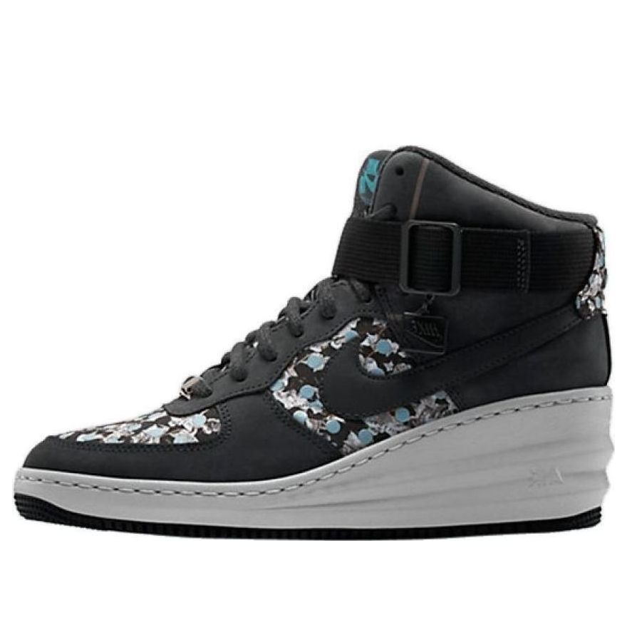 (WMNS) Nike Lunar Force 1 Sky Hi LIB 'Dark Ash Dark Ash' 706664-200