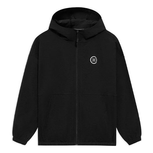 Li-Ning Way Of Wade Logo Full Zip Hooded Jacket 'Black' AFDS427-1