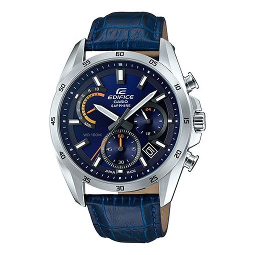 CASIO EDIFICE Sapphire Crystal Mens Blue Analog EFB-510JL-2A2021