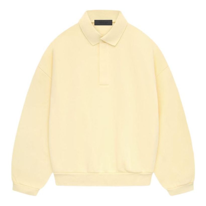 Fear of God Essentials SS24 Long-Sleeve Polo 'Garden Yellow' 192SP244391F
