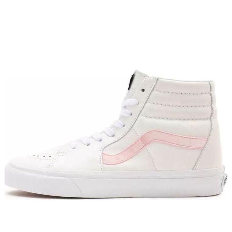 Vans SK8-HI Wear-resistant Non-Slip Casual Skateboarding Shoes White VN0A32QG9XL
