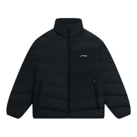Li-Ning Essential Logo Down Jacket 'Black' AYMS267-1