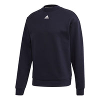 adidas Must Haves Long Sleeve Sweatshirt 'Navy' FI7952