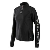 (WMNS) Skechers Sport Long Sleeve Tee 'Black' P422W009-0018