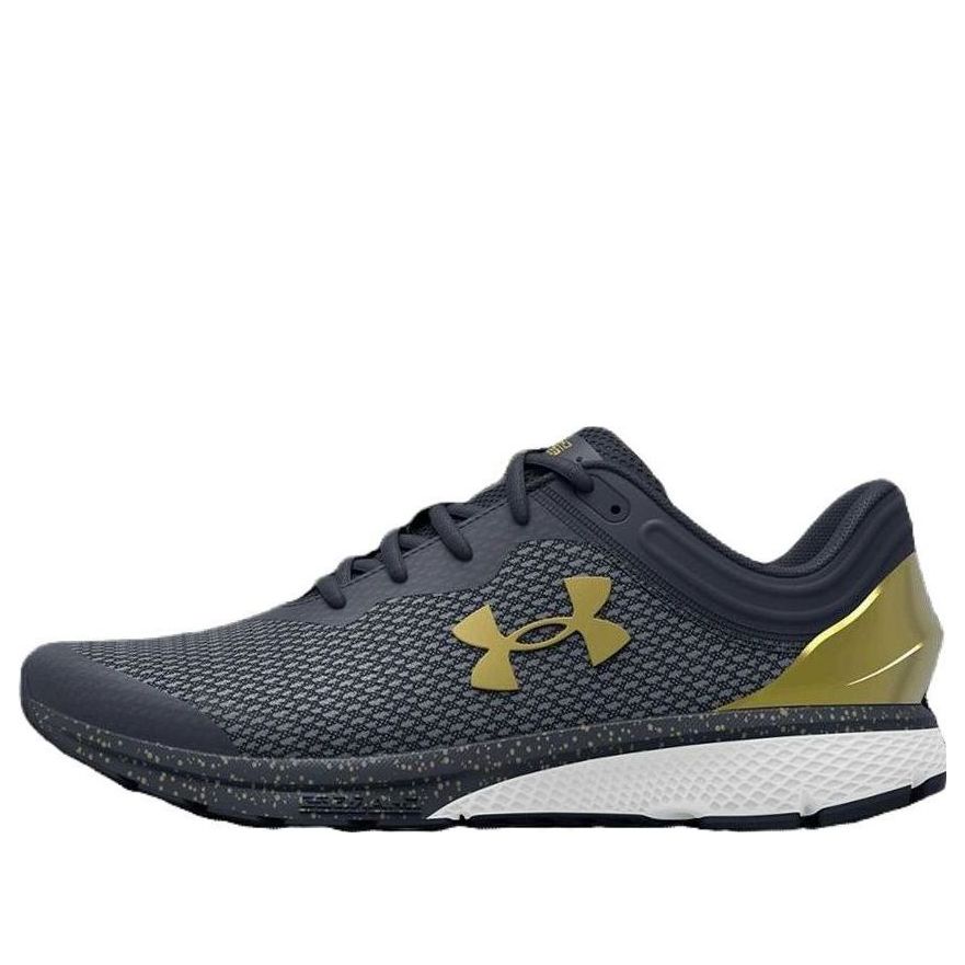 Under Armour Charged Escape 3 'Big Logo Grey Metallic Gold' 3025356-100