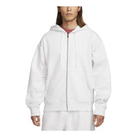 Nike Solo Swoosh Full-Zip Hoodie 'White' DR0404-051