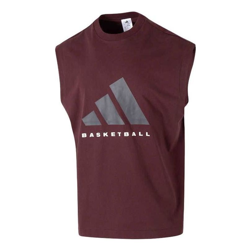 adidas Basketball Vest Asia Sizing 'Aurora Ruby' JD6133