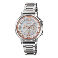 CASIO Waterproof Sports SHEEN Solar Powered White Analog SHE-3501SBD-7A