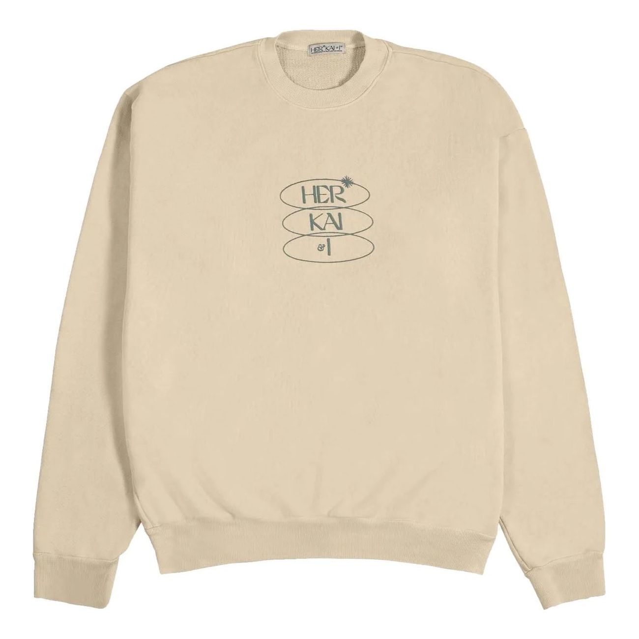 Her Kai & I Boundless in Divinity Crewneck 'Out of My Shell Beige' HKI-03DACSW-OS