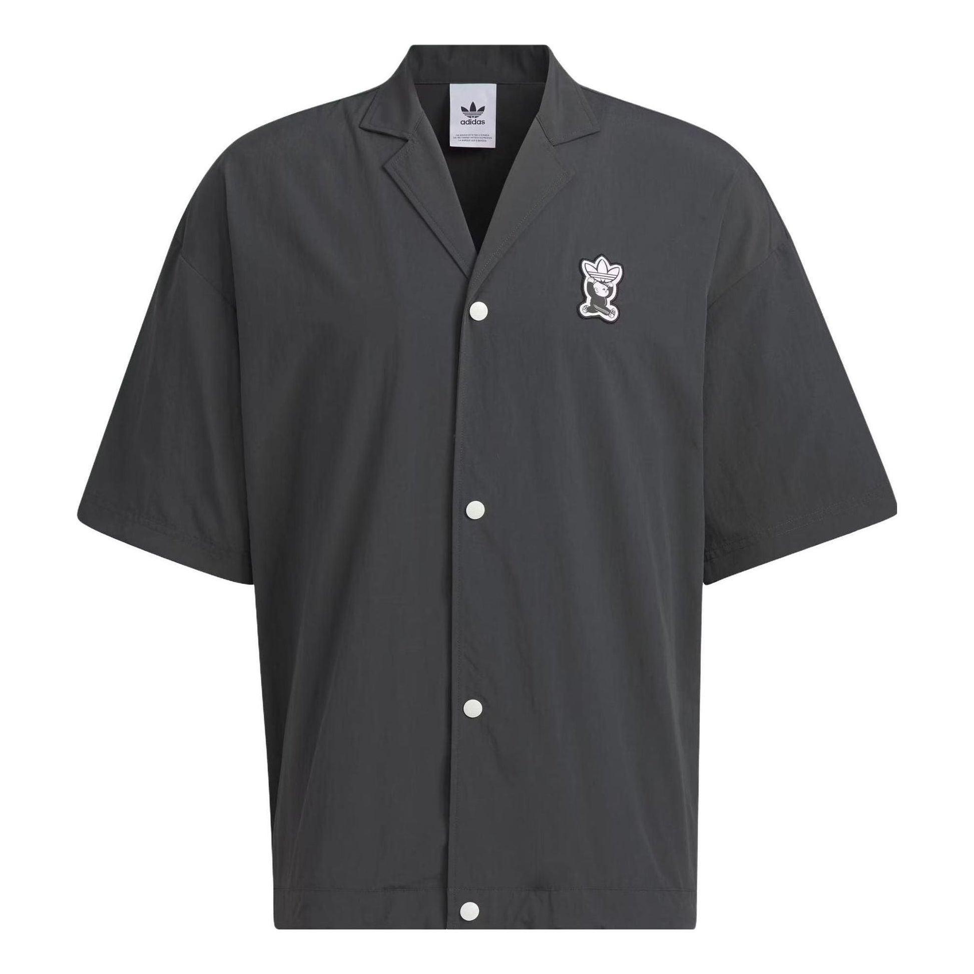 adidas Originals TOC Short Sleeve T-Shirts 'Black' IN1012