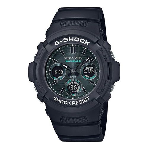 CASIO G-Shock Analog-Digital 'Black' AWG-M100SMG-1APR
