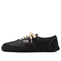 Maison MIHARA YASUHIRO PAST Sole 5 - Hole Leather Low-top Sneaker 'Black' S09FW203-BLKBLK