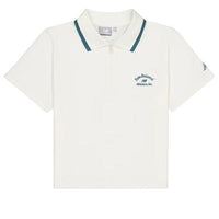 (WMNS) New Balance Athletics Half Zip Polo Shirt Asia Sizing 'Ivory' NFE22442-IV
