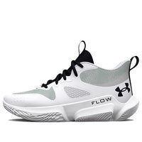 (WMNS) Under Armour Flow Breakthru 3 Basketball Shoes 'White Black' 3025603-100
