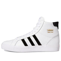 adidas originals Basket Profi Cozy Wear-Resistant Skate Shoes White Black Unisex 'White Black' GZ8552