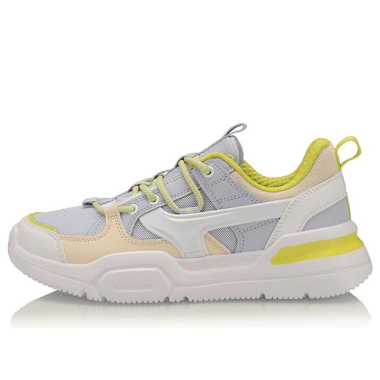 (WMNS) Li-Ning Mark Lite 'Grey yellow' AGCQ054-3