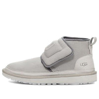 UGG Neumel 3D Alphabet Short Boots Gray 1110810-SEL