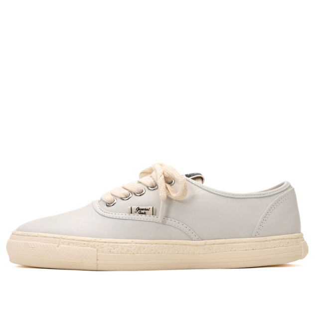 Maison MIHARA YASUHIRO PAST Sole 5 - Hole Leather Low-top Sneaker 'White' S09FW203-WHT