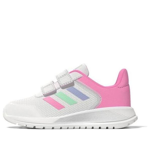 (TD) adidas Tensaur Shoes 'White Beam Pink' HP6154