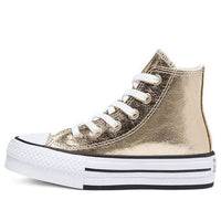 (GS) Converse Chuck Taylor All Star Platform High 'Digital Powder - Gold' 670546C