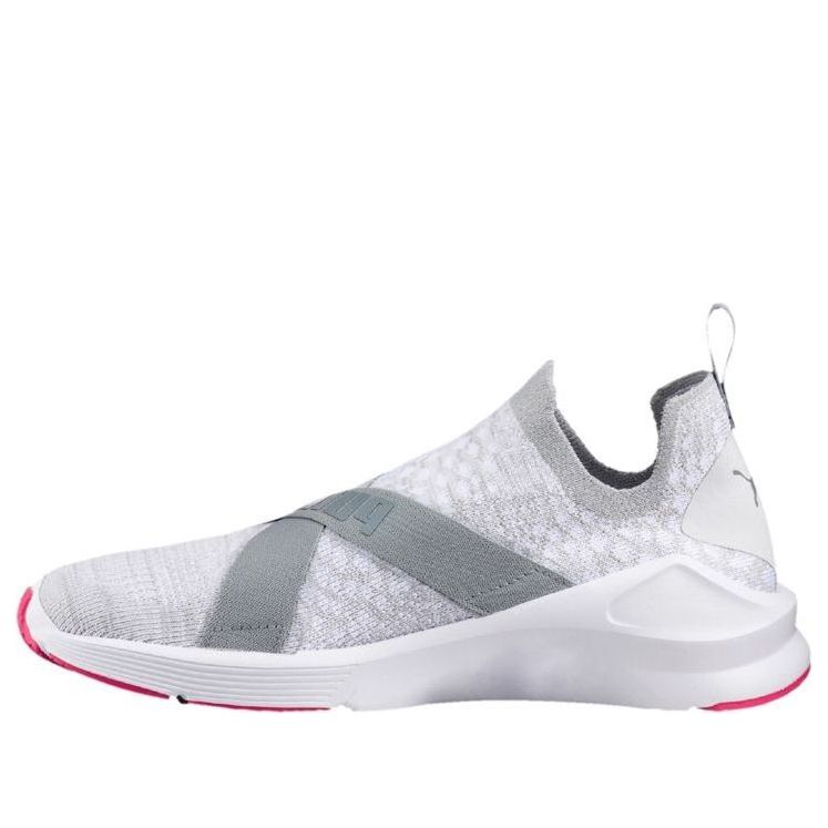 (WMNS) PUMA Fierce Evoknit Sneakers Grey 189456-03